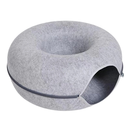 Felt Donut Bed for Cats House