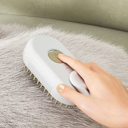 Cat Dog Pet Spray Massage Brush 3 in 1 One