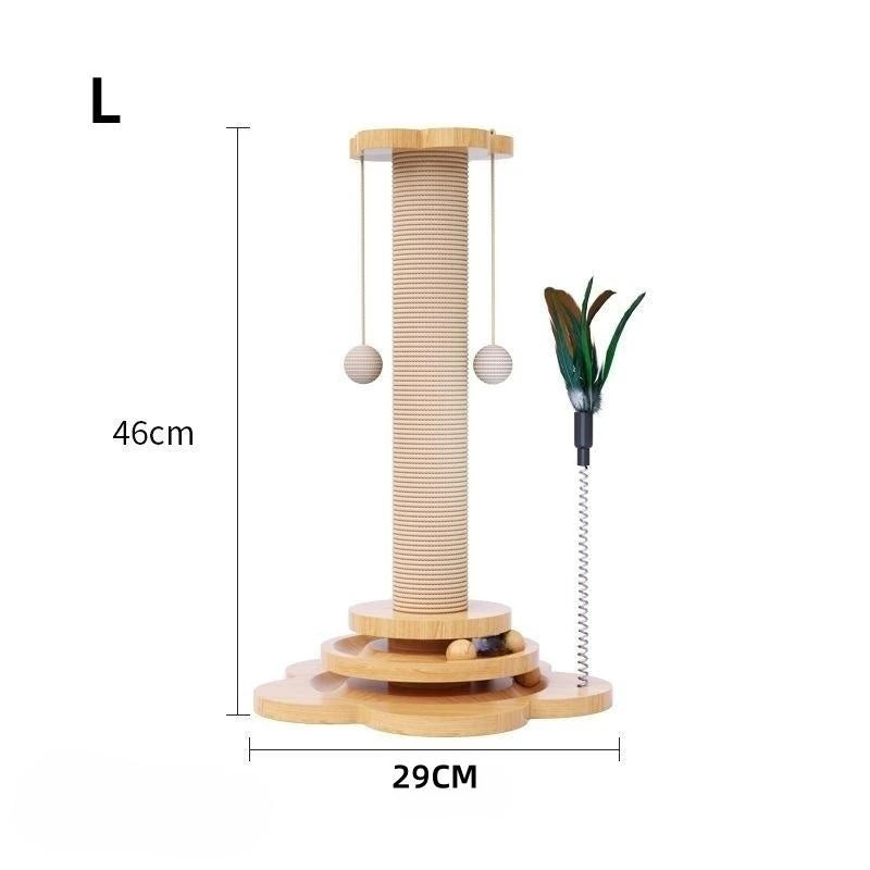 Cat Toy Solid Wood