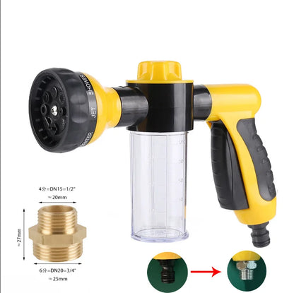 High-pressure Sprayer Nozzle Hose dog shower Gun 3