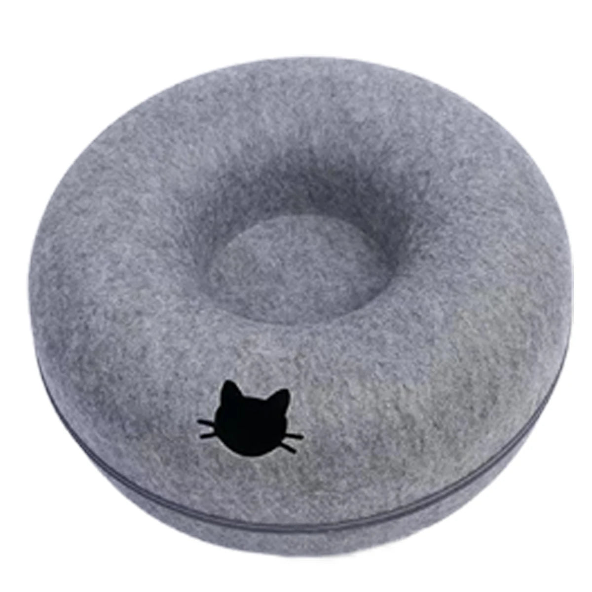 Felt Donut Bed for Cats House