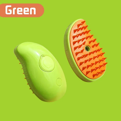 Cat Dog Pet Spray Massage Brush 3 in 1 One