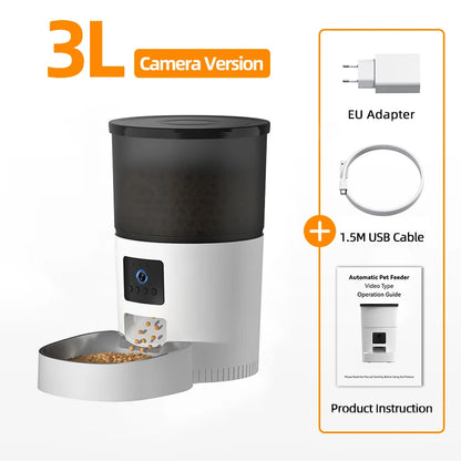 Automatic Cat Feeder With Camera Video