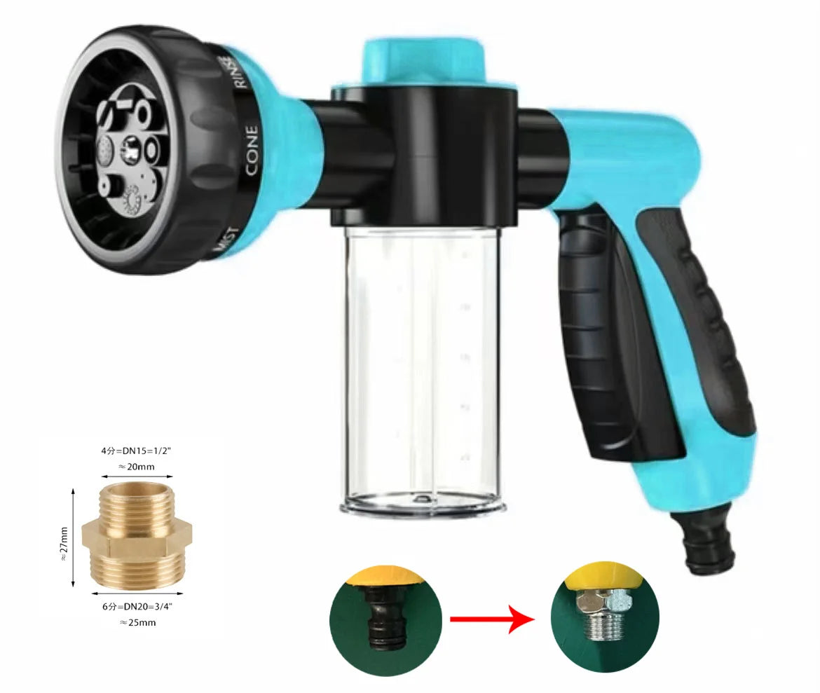 High-pressure Sprayer Nozzle Hose dog shower Gun 3