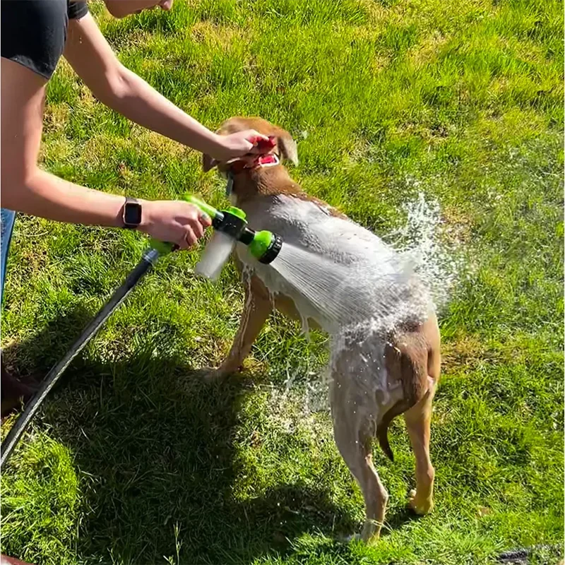 High-pressure Sprayer Nozzle Hose dog shower Gun 3