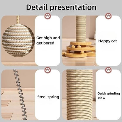 Cat Toy Solid Wood
